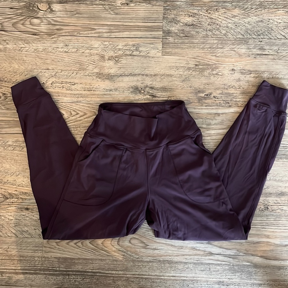 Purple Athletic Joggers